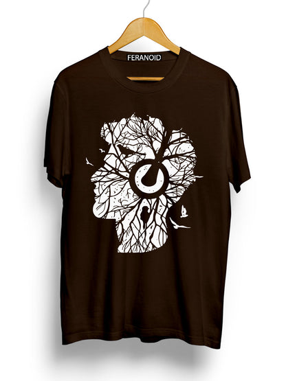 Woods Roots Music Brown T-Shirt