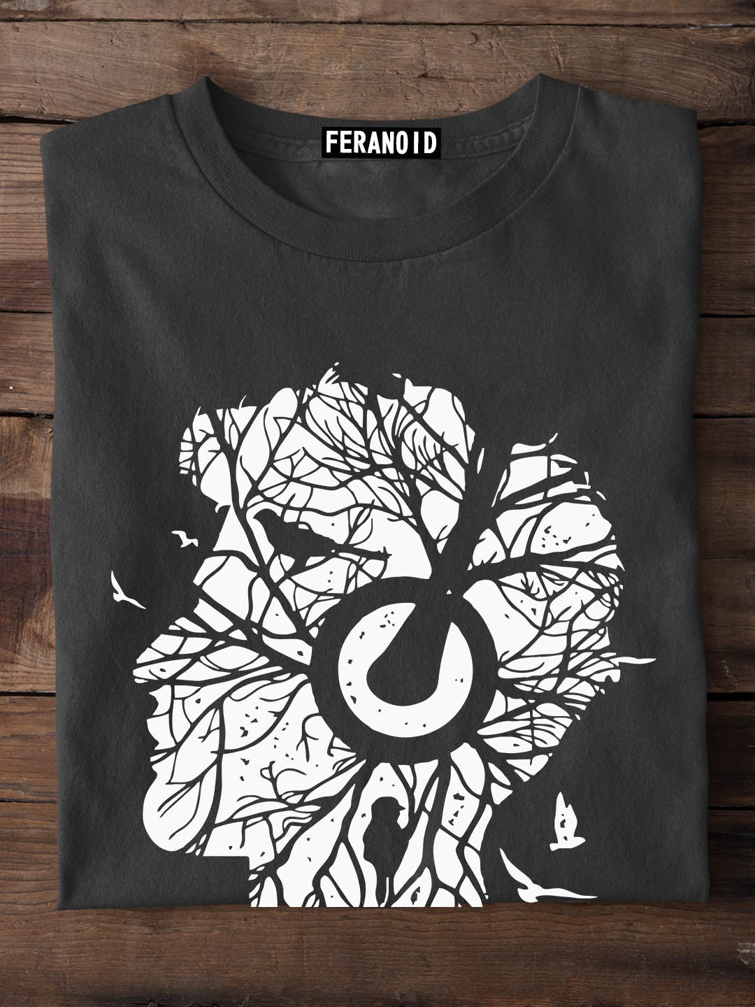Woods Roots Music Grey T-Shirt