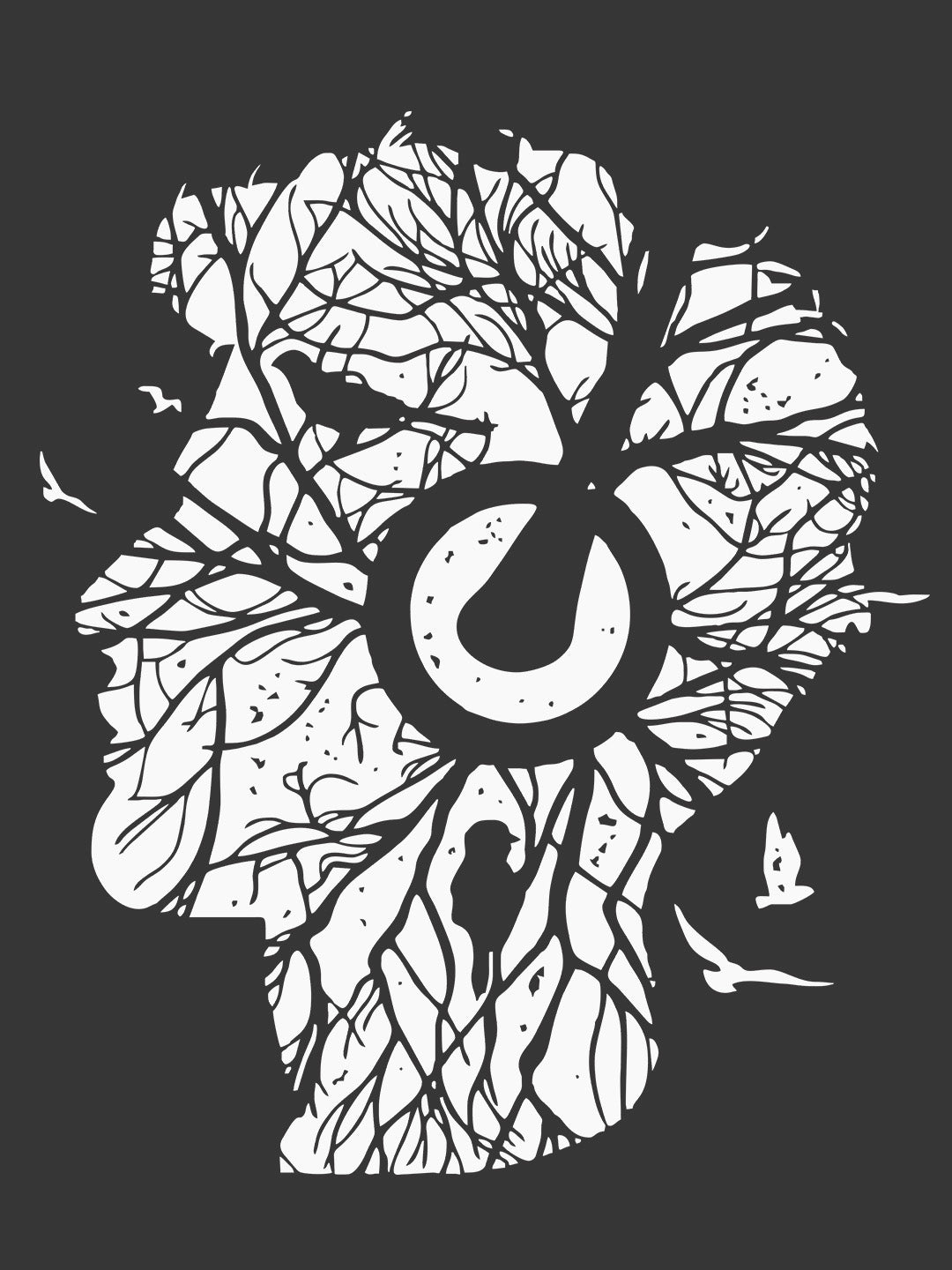 Woods Roots Music Grey T-Shirt