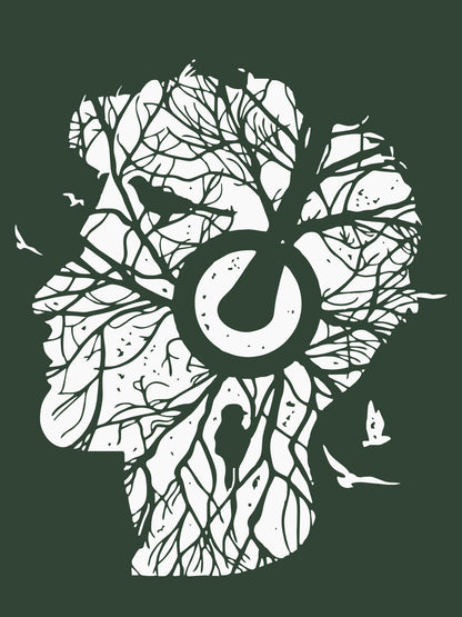 Woods Roots Music  Light Green T-Shirt