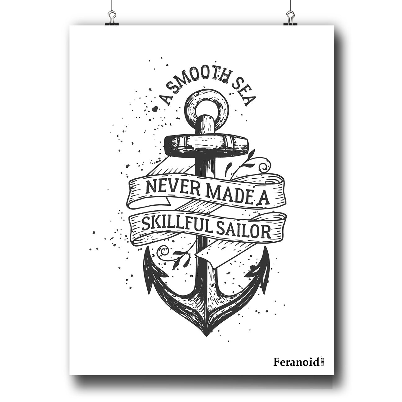A SMOOTH SEA POSTER