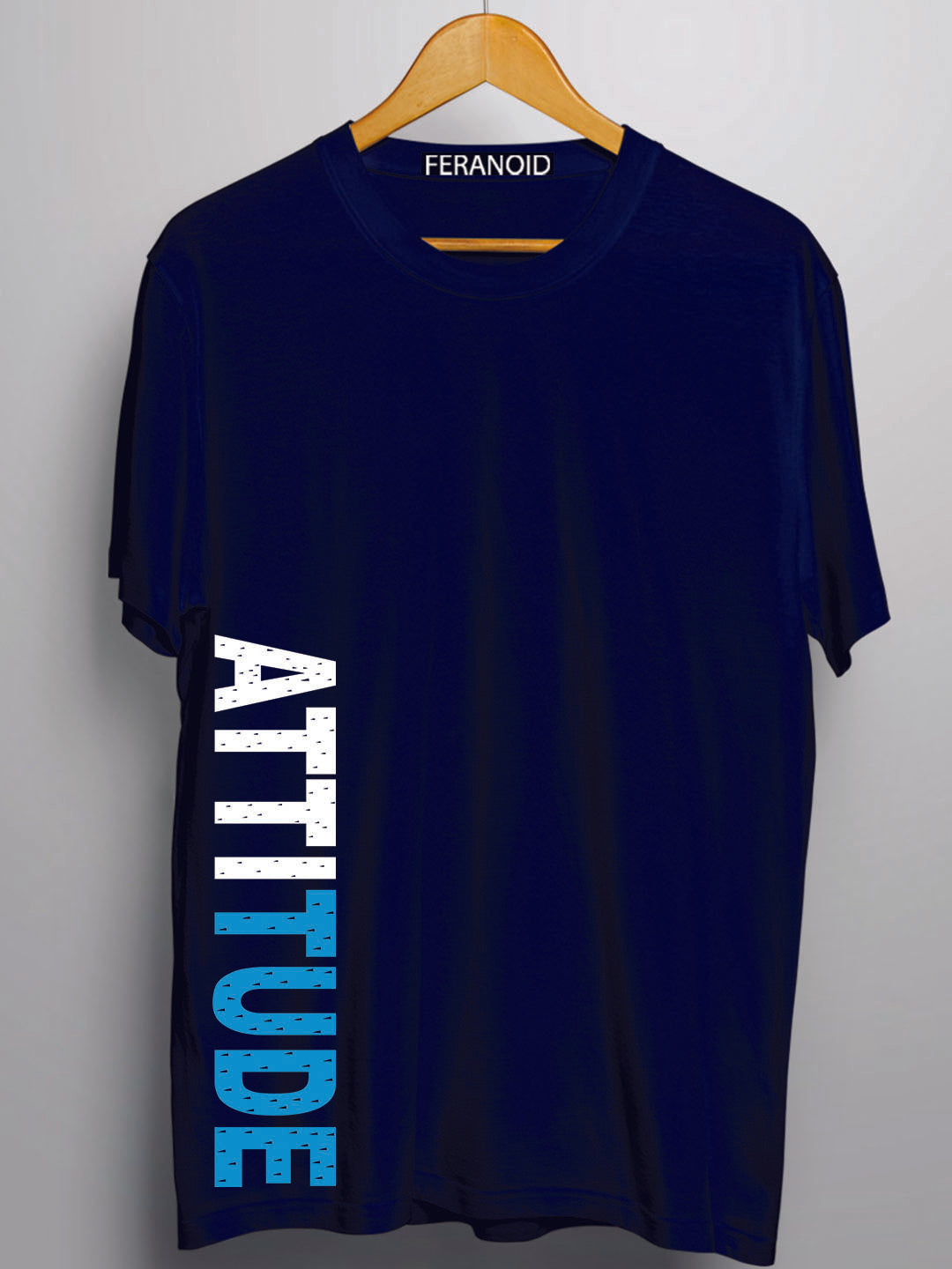 ATTITUDE BLUE T-SHIRT