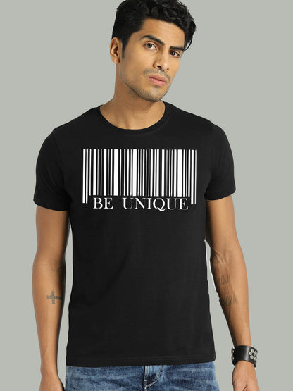 Be Unique Black T-Shirt