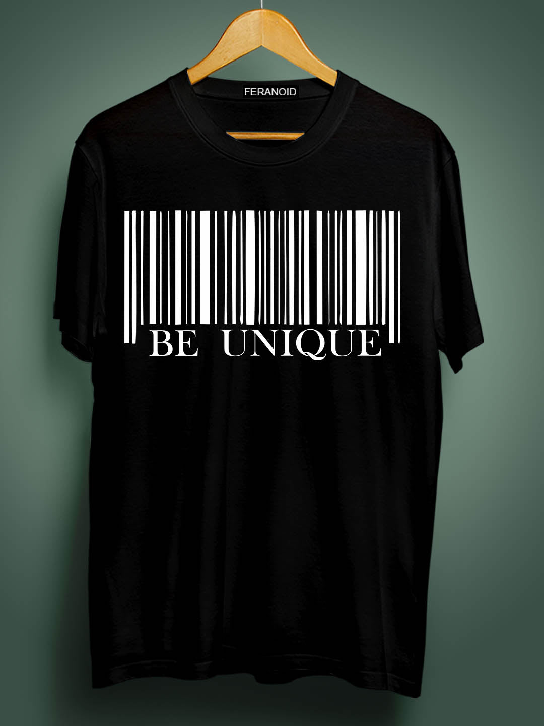 Be Unique Black T-Shirt