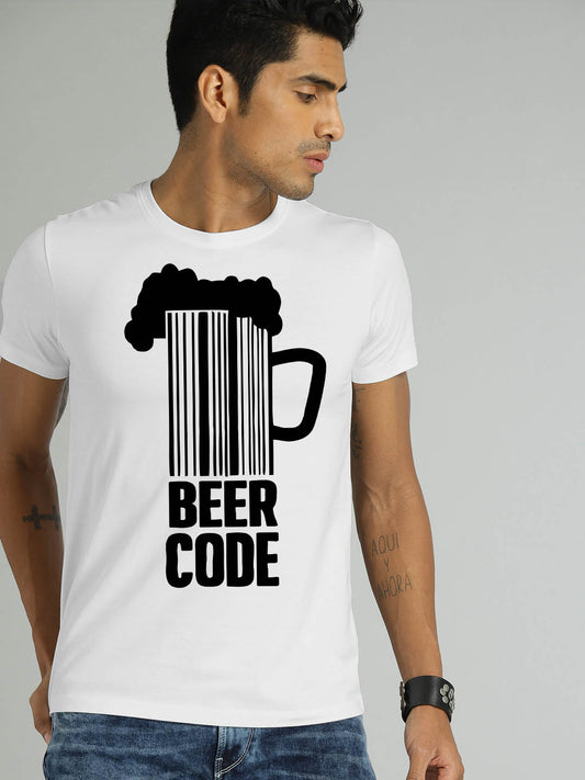 Beer Code White T-Shirt