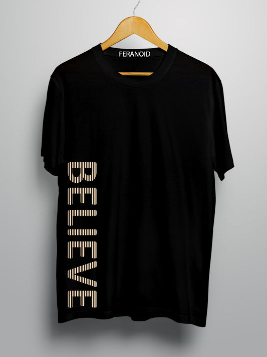 Believe Black T-shirt