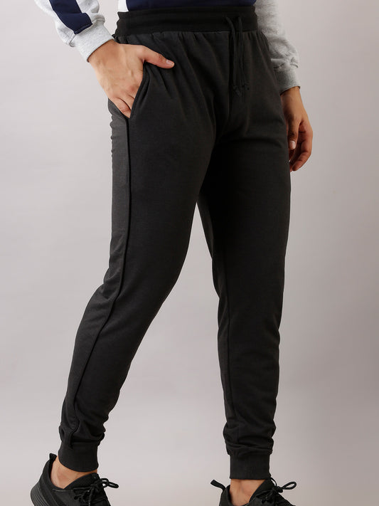 BLACK TRACK PANTS