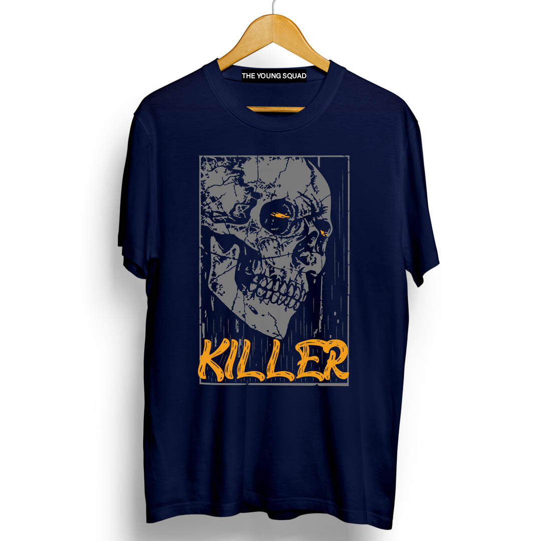 Broken Frame Killer Black Half Sleeve T-Shirt