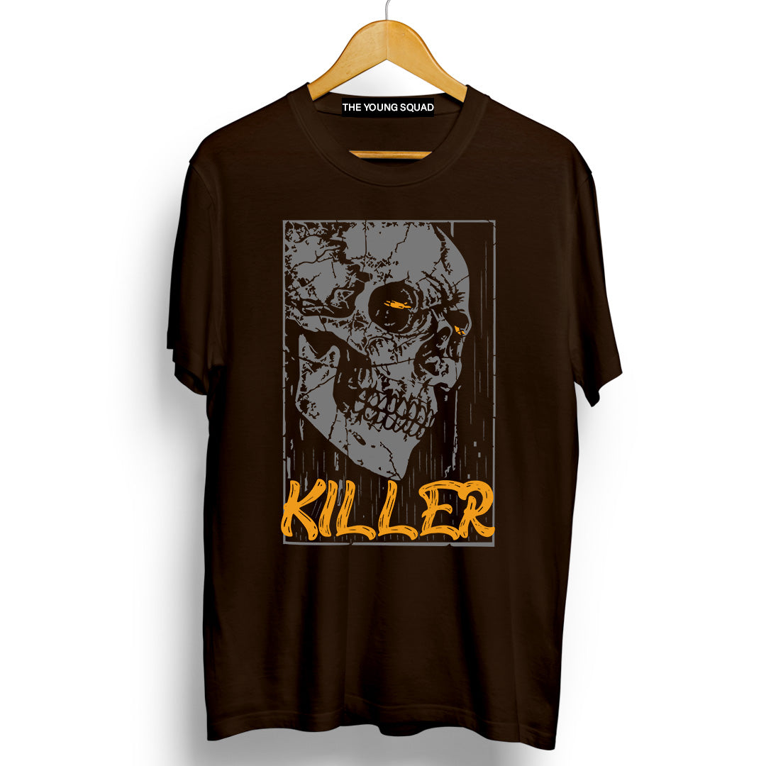 Broken Frame Killer Black Half Sleeve T-Shirt
