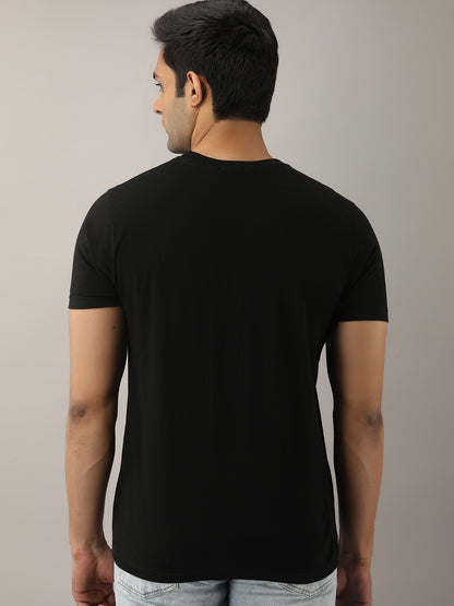 Apna Time Aayega Black T-Shirt