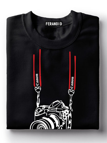 Camera Black T-Shirt