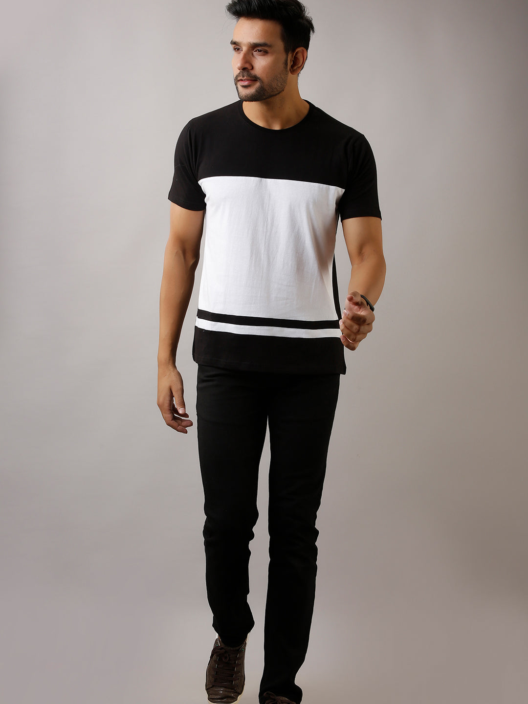 Cb Black White T-Shirt