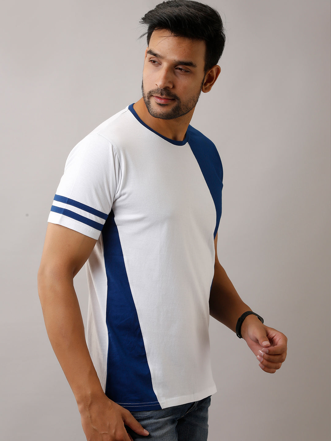 Cb White Blue T-Shirt