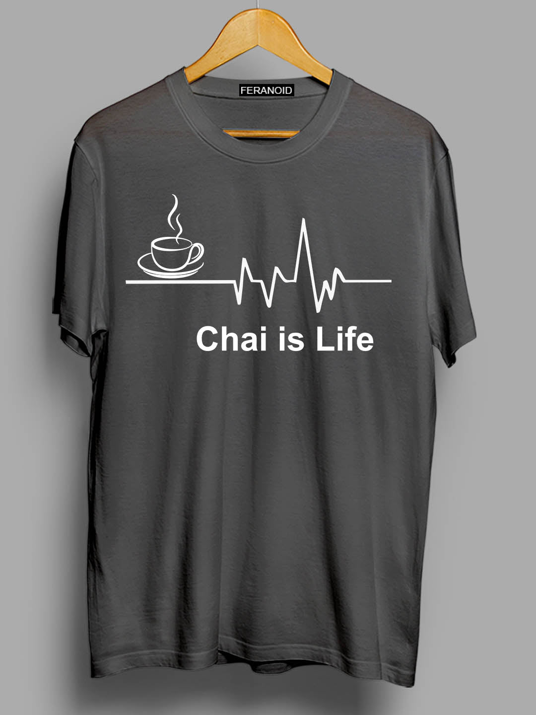 Chai Is Life Black T-Shirt