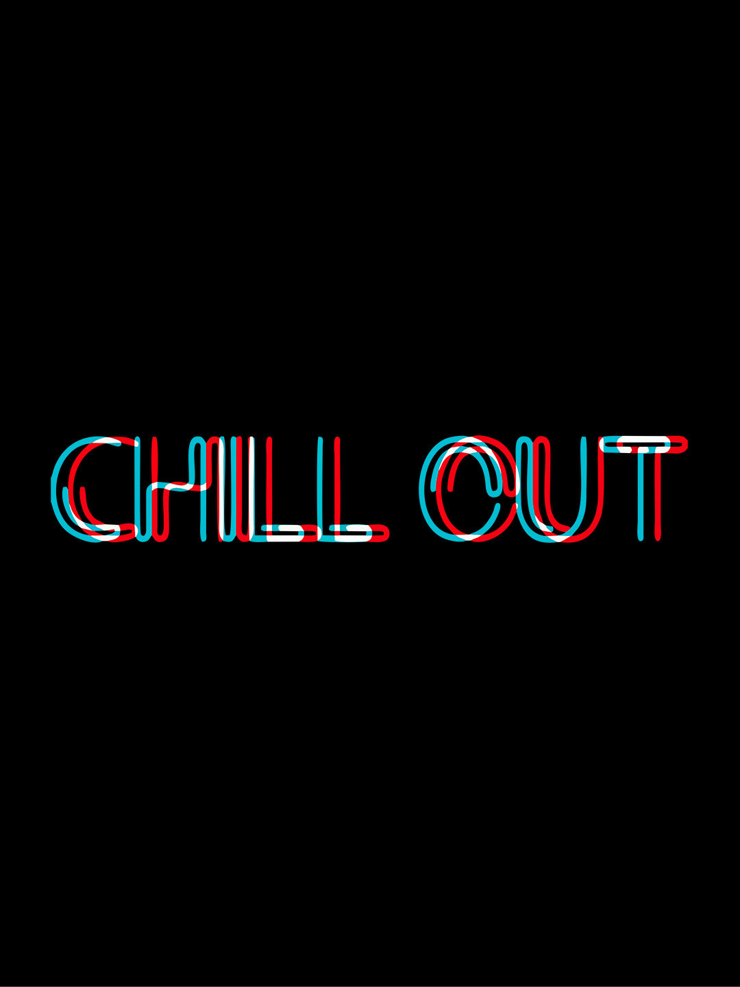 Chill Out Blue T-Shirt