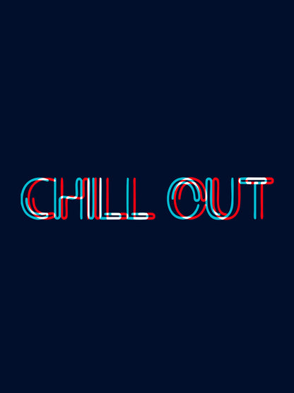 Chill Out Blue T-Shirt