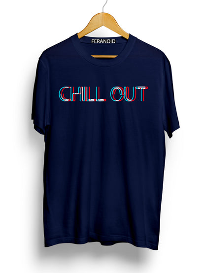 CHILL OUT BLUE T-SHIRT