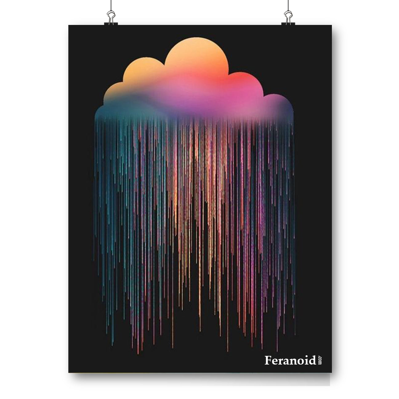 COLORFUL CLOUD POSTER