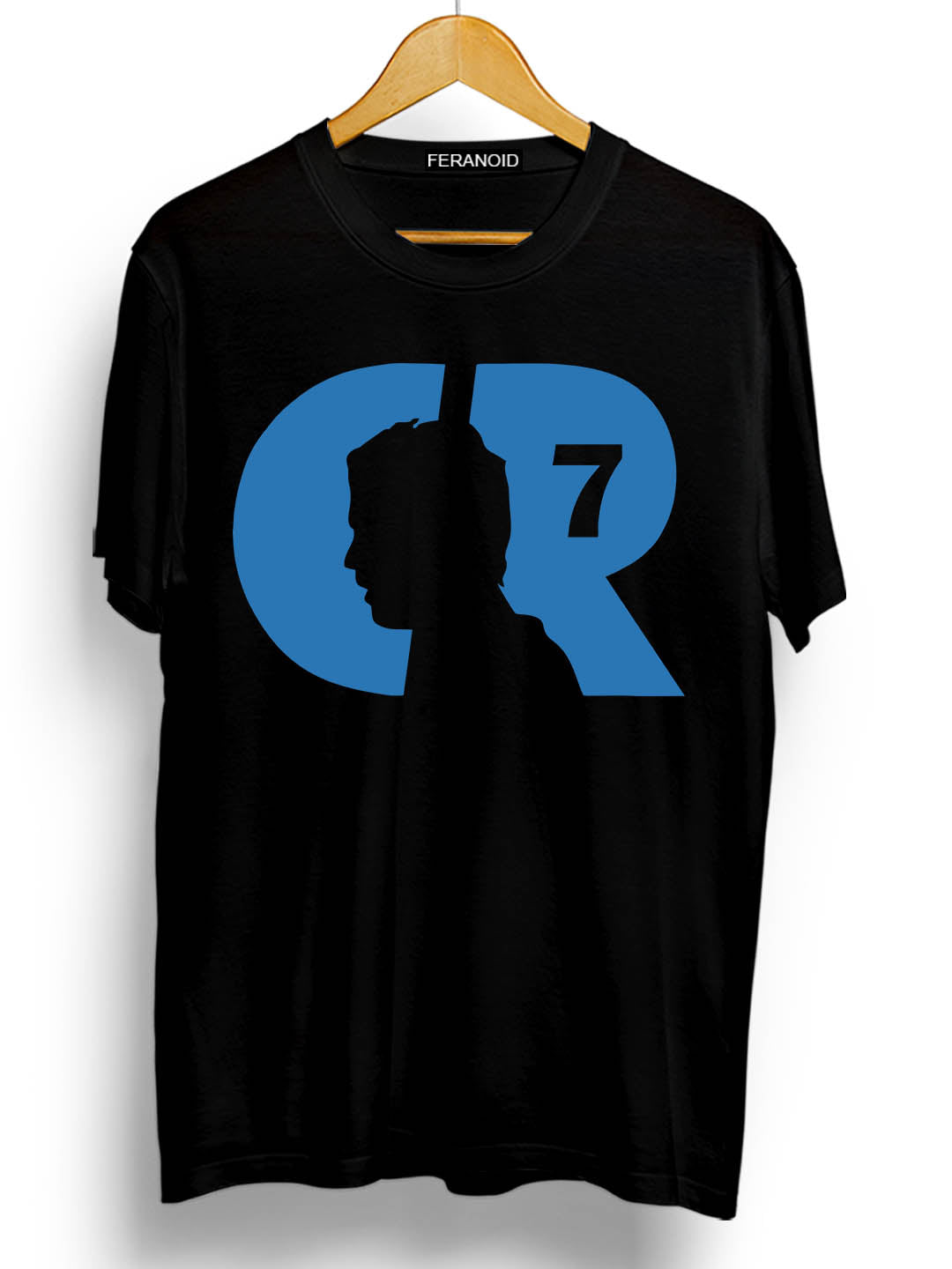 CR7 BLUE BLACK T-SHIRT