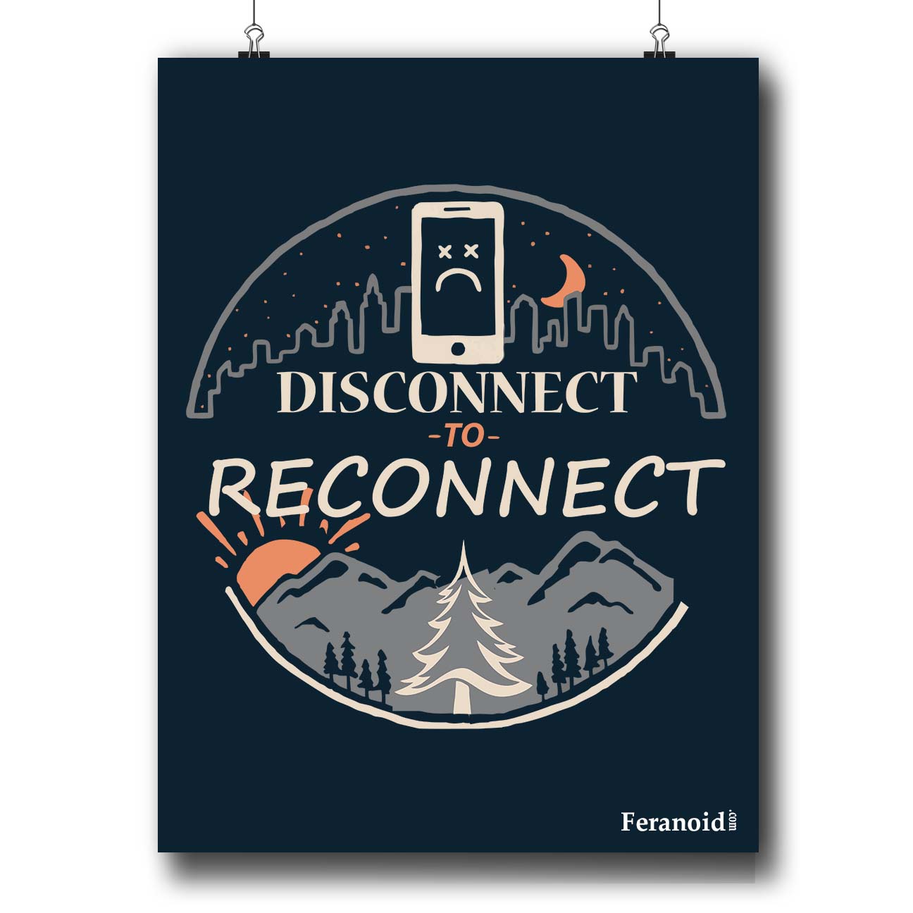 DISCONNECT TO RECONNECT POSTER Feranoid disconnect-to-reconnect-poster-feranoid