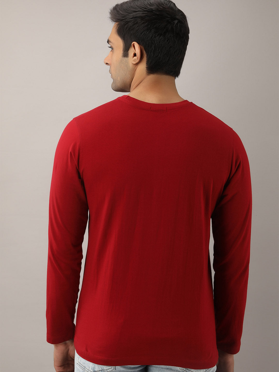 Dope Maroon Full Sleeves T-Shirt