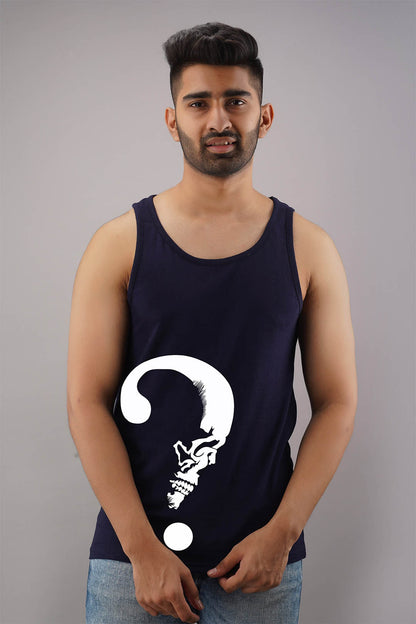 Evil Qm Black Sleeveless T-Shirt