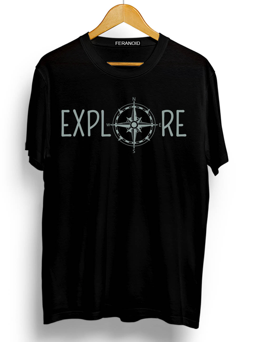 EXPLORE BLACK T-SHIRT