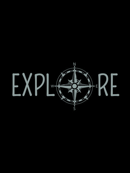 Explore Black T-Shirt