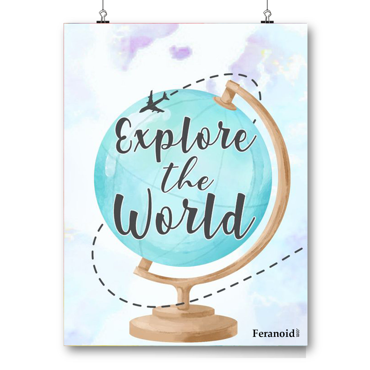 EXPLORE THE WORLD POSTER