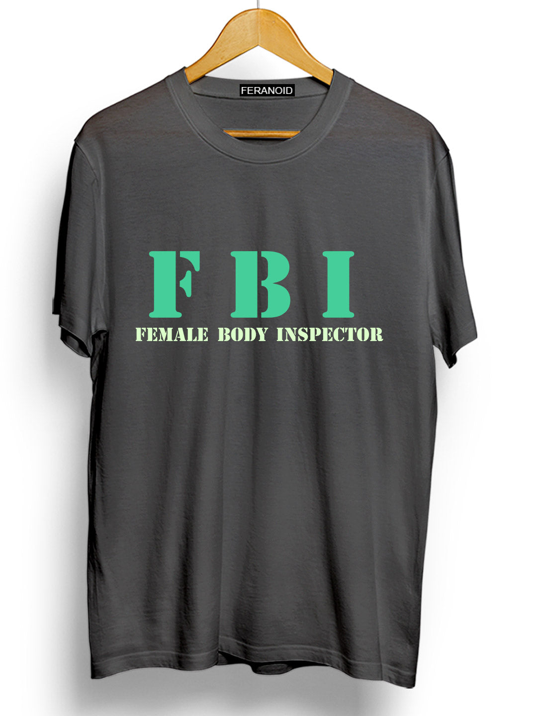 FBI GREY T-SHIRT