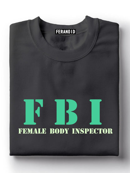 Fbi Black T-Shirt