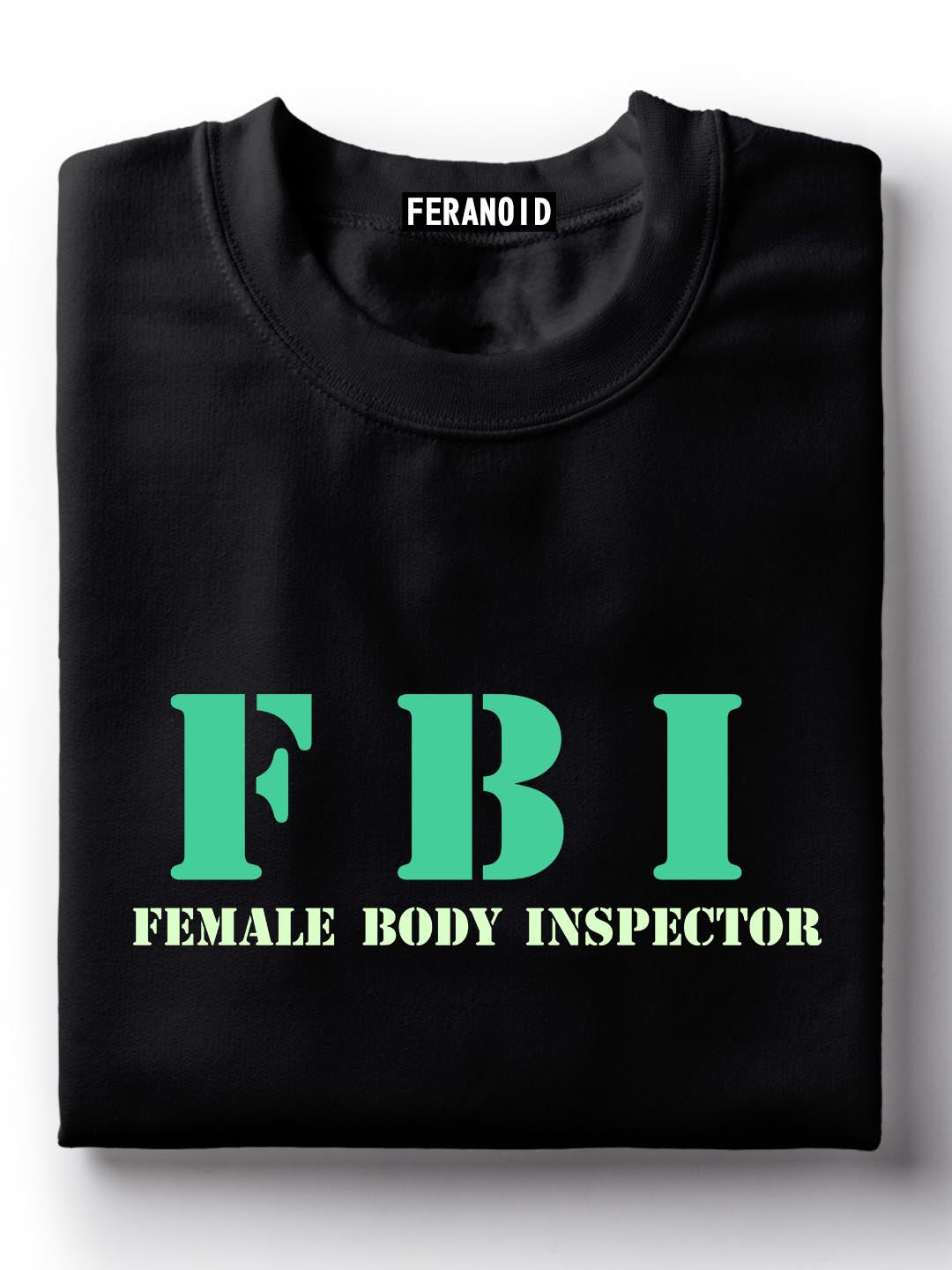 Fbi Black T-Shirt