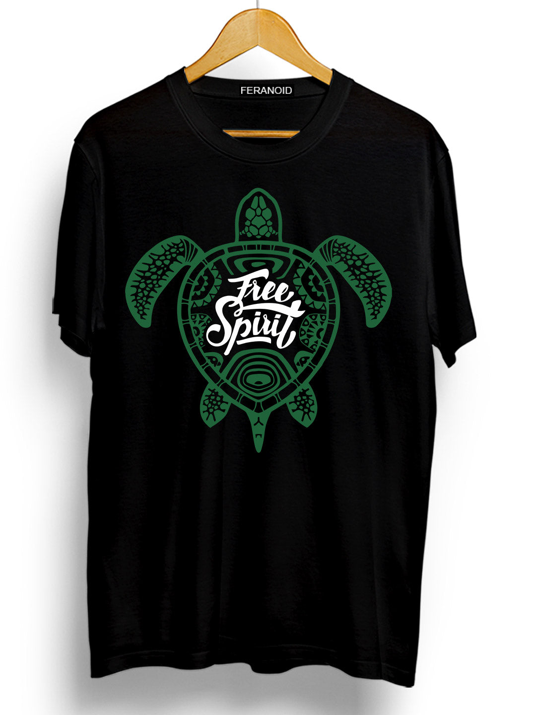 FREE SPIRIT BLACK T-SHIRT