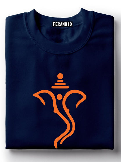 Ganesh Ji Black T-Shirt