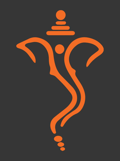Ganesh Ji Black T-Shirt