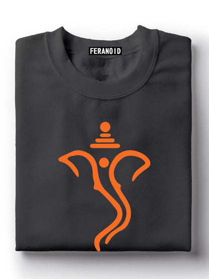 Ganesh Ji Black T-Shirt