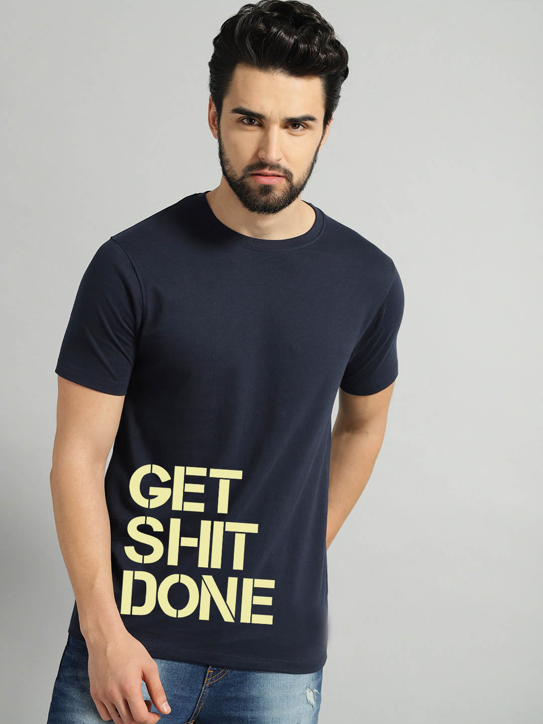 Get Shit Done Black T-Shirt