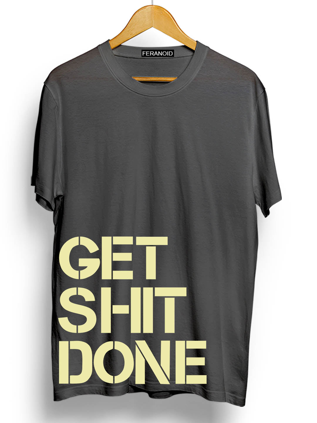 Get Shit Done Black T-Shirt