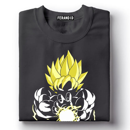 Goku Yellow Black T-Shirt