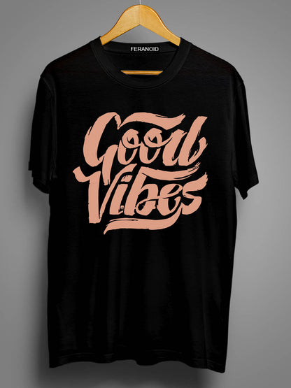 Good Vibes Black T-Shirt