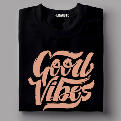 Good Vibes Black T-Shirt