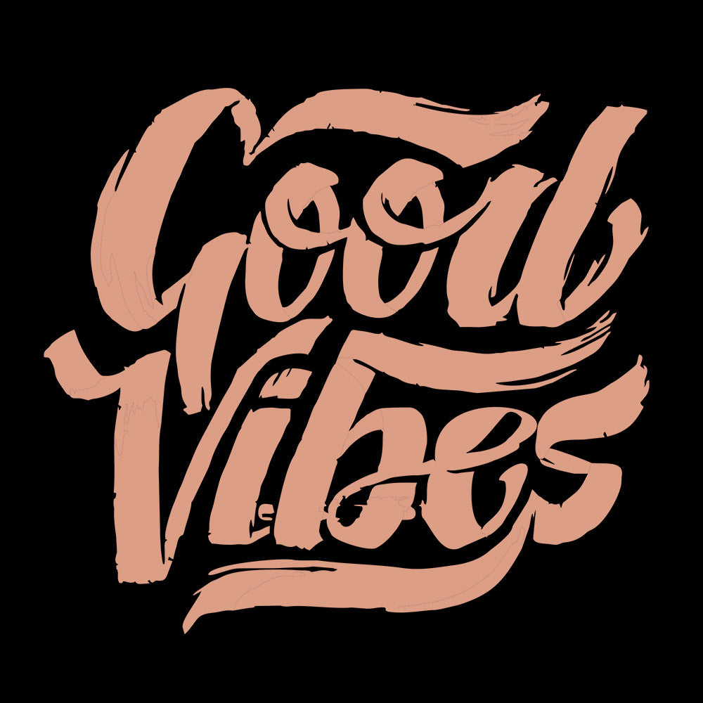 Good Vibes Black T-Shirt