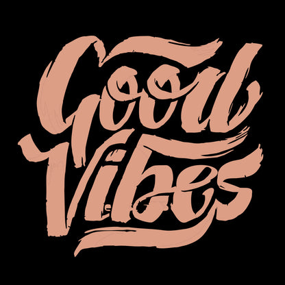 Good Vibes Black T-Shirt