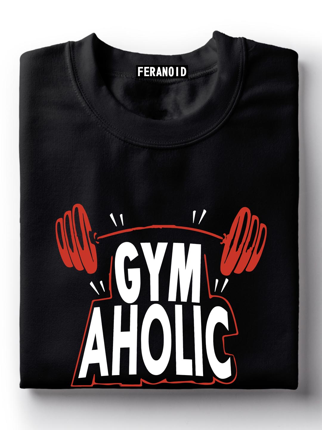 Gymaholic Black T-Shirt