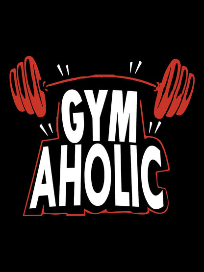 Gymaholic Black T-Shirt