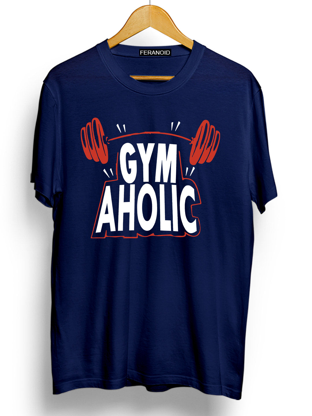 GYMAHOLIC BLUE T-SHIRT