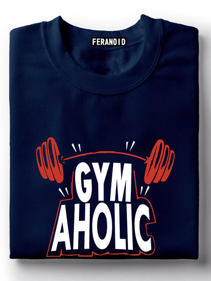 Gymaholic Black T-Shirt