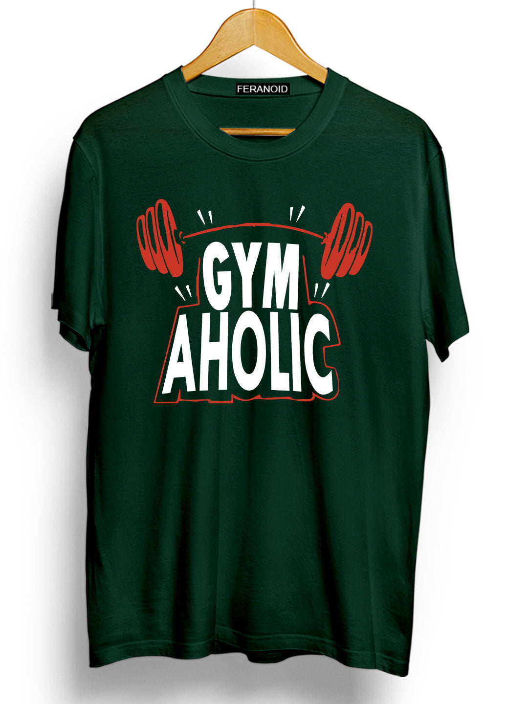 GYMAHOLIC GREEN T-SHIRT