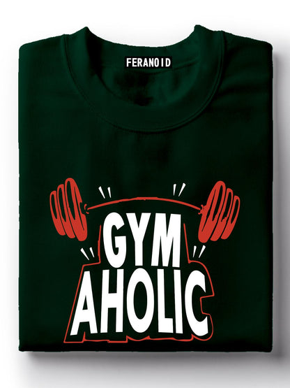 Gymaholic Black T-Shirt