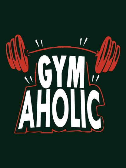 Gymaholic Black T-Shirt